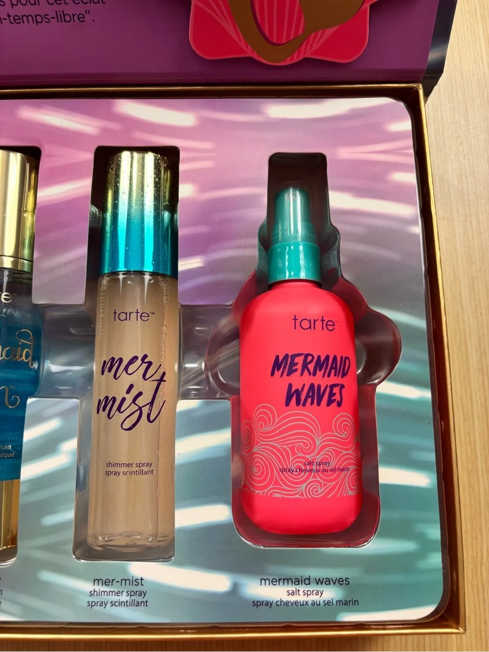 Tarte Mer-Makeover Vault Limited Edition Mermaid Waves Skincare Hair Set